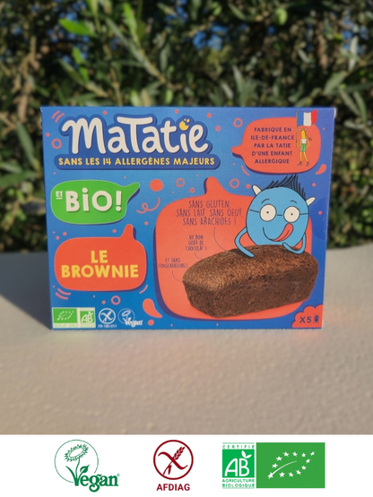 Brownie tout Choco sans allergènes 155 g