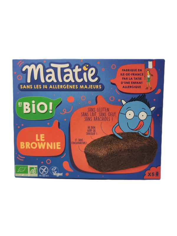 Brownie tout Choco sans allergènes 155 g