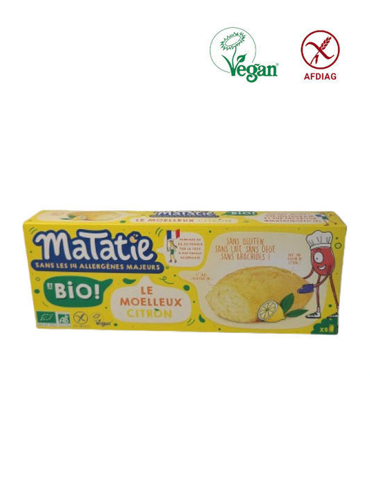 Moelleux Citron sans allergènes 135 g